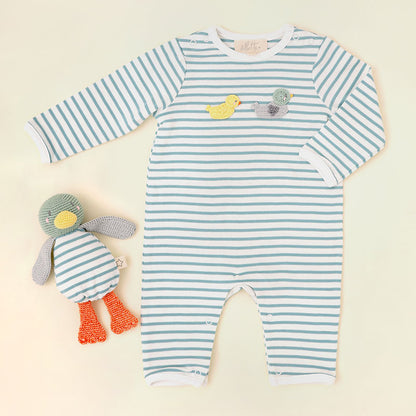 Crochet Baby & Daddy Duck Babygro/Romper