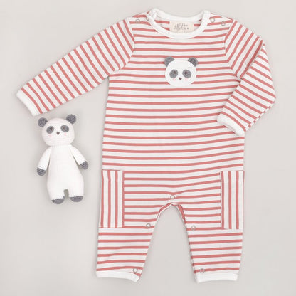Crochet Panda Babygro