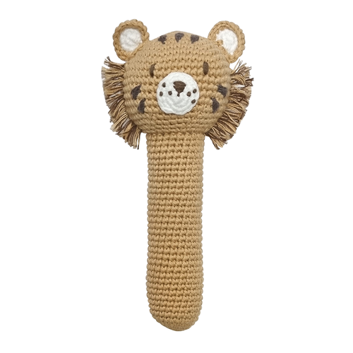 Crochet Tommy Tiger Stick Rattle