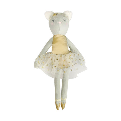 Cotton Velvet Ballerina Cat